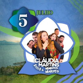 CLÁUDIA MARTINS & MINHOTOS MAROTOS SOBEM HOJE AO PALCO DA 37ª SEMANA CULTURAL DAS VELAS
