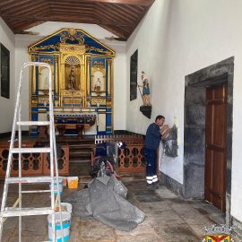OBRAS DE MANUTENÇÃO NA ERMIDA DE SÃO JOÃO