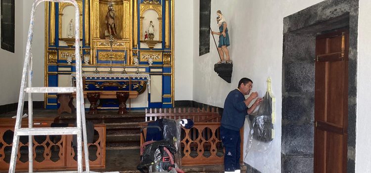 OBRAS DE MANUTENÇÃO NA ERMIDA DE SÃO JOÃO