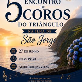 AUDITÓRIO MUNICIPAL RECEBE 5º ENCONTRO DE COROS DO TRIÂNGULO