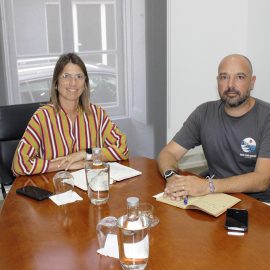 CATARINA CABECEIRAS RECEBE O PRESIDENTE DA AZORES SEA ALLIANCE