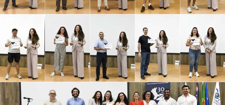 CATARINA CABECEIRAS NO ENCERRAMENTO DO CURSO DE PROGRAMAÇÃO NA EPISJ