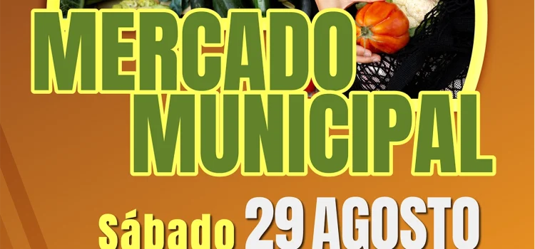 MERCADO MUNICIPAL ABRE PORTAS DIA 29 DE AGOSTO