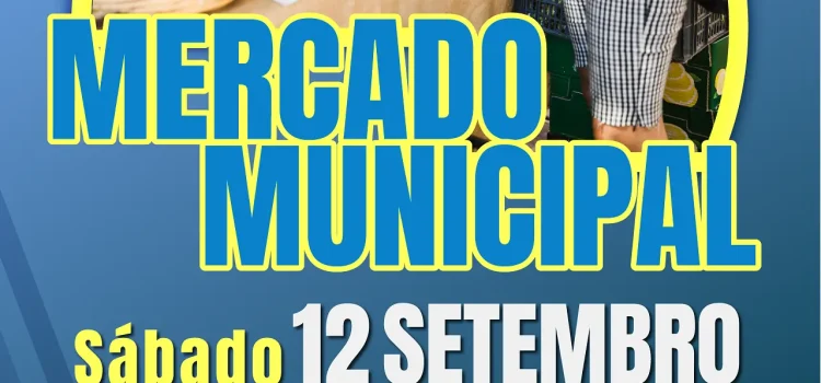 MERCADO MUNICIPAL ABRE PORTAS DIA 12 DE SETEMBRO