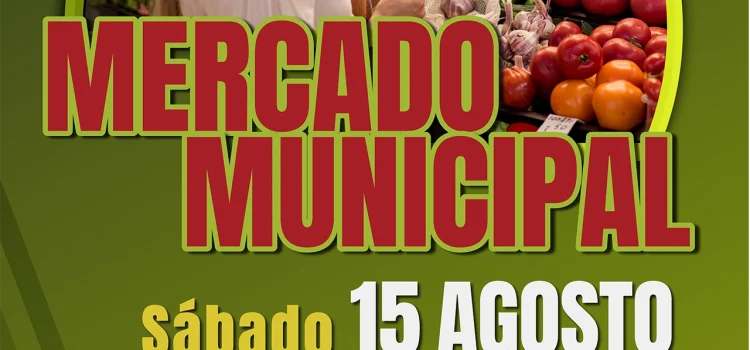 MERCADO MUNICIPAL ABRE PORTAS DIA 15 DE AGOSTO MERCADO MUNICIPAL ABRE PORTAS DIA 15 DE AGOSTO