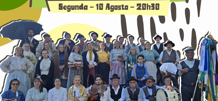 ZONA DO ARCO RECEBE ATUAÇÃO DO RANCHO FOLCLÓRICO DO CENTRO DE CONVÍVIO DO CARVALHO