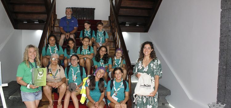 MUNICÍPIO RECEBE GRUPO DE ESCUTEIROS DE PROENÇA-A-NOVA  