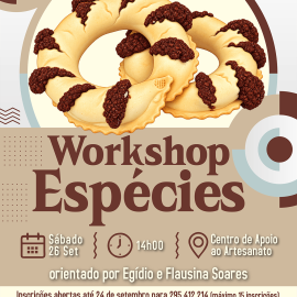 CASA MUSEU CUNHA DA SILVEIRA PROMOVE WORKSHOP DE ESPÉCIES  