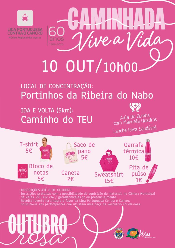 CAMINHADA SOLIDÁRIA OUTUBRO ROSA 2026