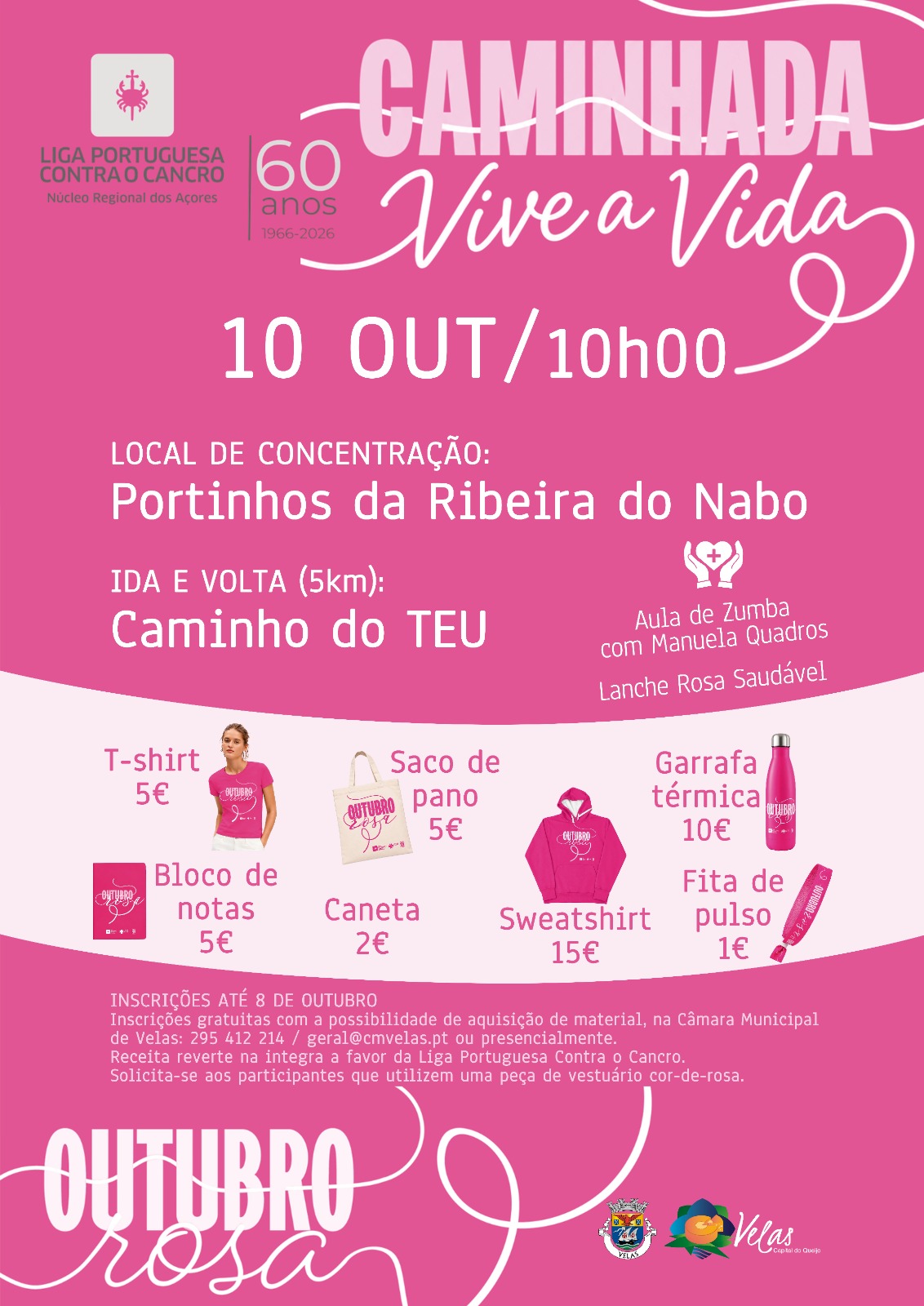 CAMINHADA SOLIDÁRIA OUTUBRO ROSA 2026