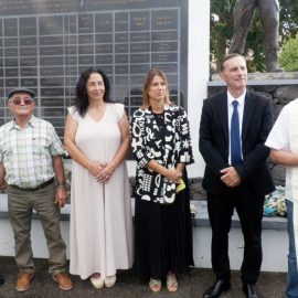 CATARINA CABECEIRAS NA HOMENAGEM AOS EX-COMBATENTES DO ULTRAMAR