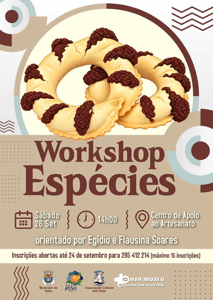 CASA MUSEU CUNHA DA SILVEIRA PROMOVE WORKSHOP DE ESPÉCIES