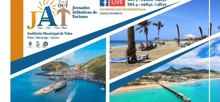 JORNADAS ATLÂNTICAS DE TURISMO – JAT – TRANSMISSÃO EM DIRETO