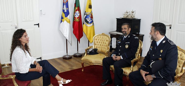 AUDIÊNCIA DE CUMPRIMENTOS AO NOVO COMANDANTE DA DIVISÃO POLICIAL DE ANGRA DO HEROÍSMO
