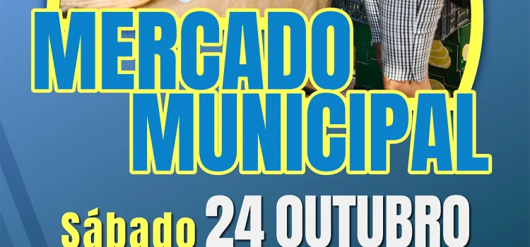 MERCADO MUNICIPAL ABRE PORTAS DIA 10 DE OUTUBRO