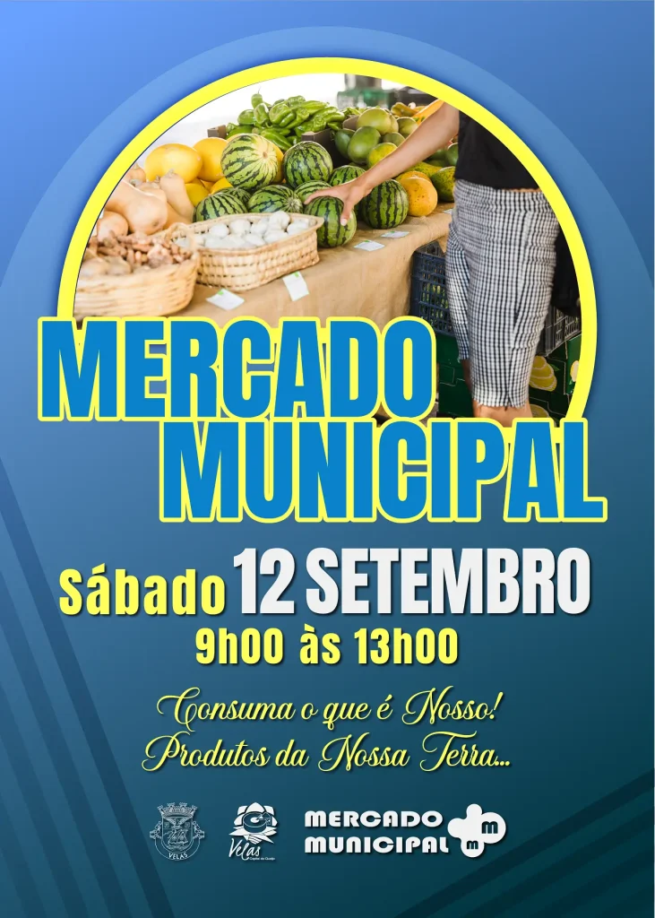 MERCADO MUNICIPAL ABRE PORTAS DIA 12 DE SETEMBRO