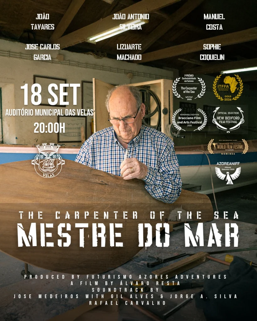 AUDITÓRIO MUNICIPAL RECEBE EXIBIÇÃO DO DOCUMENTÁRIO “MESTRE DO MAR”