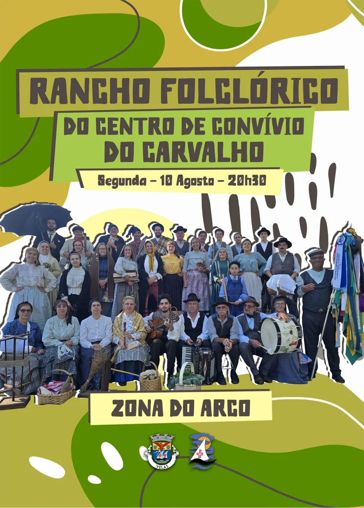 ZONA DO ARCO RECEBE ATUAÇÃO DO RANCHO FOLCLÓRICO DO CENTRO DE CONVÍVIO DO CARVALHO
