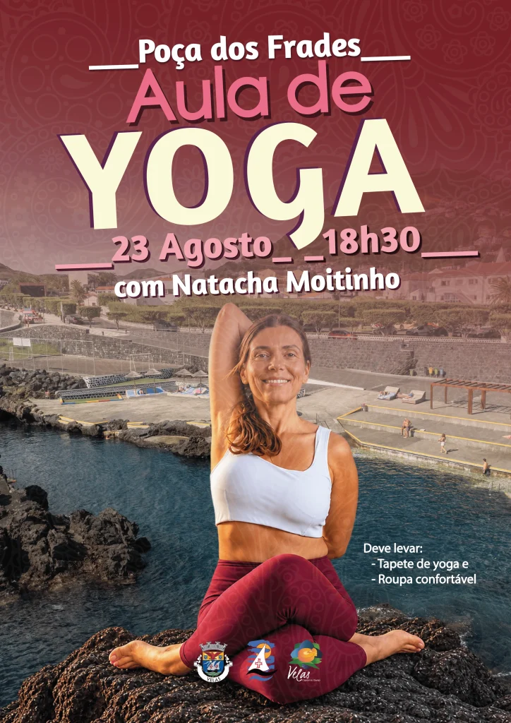 ZONA BALNEAR DA POÇA DOS FRADES RECEBE AULA DE YOGA