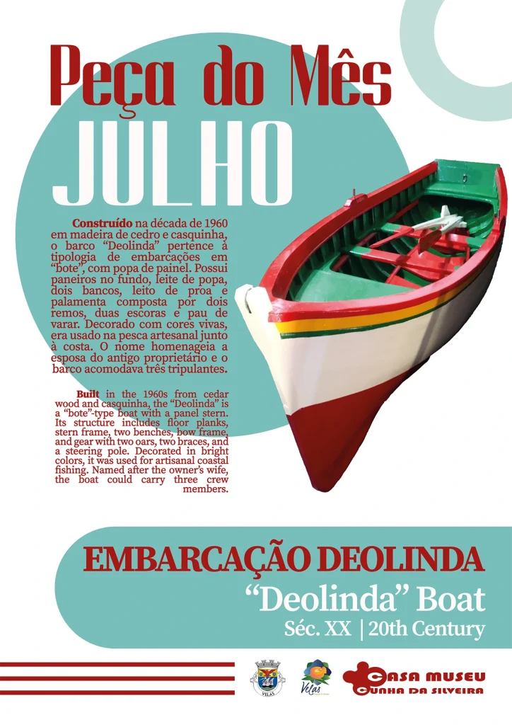 “PEÇA DO MÊS” NA CASA MUSEU CUNHA DA SILVEIRA
