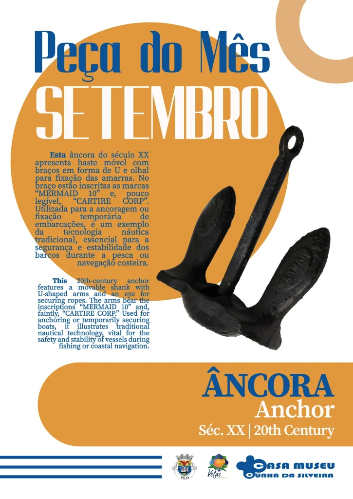 “PEÇA DO MÊS” NA CASA MUSEU CUNHA DA SILVEIRA
