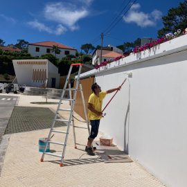 MUNICÍPIO PROCEDEU À PINTURA DO PARQUE MULTIUSOS ARMANDO DA CUNHA NARCISO
