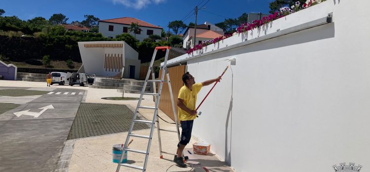 MUNICÍPIO PROCEDEU À PINTURA DO PARQUE MULTIUSOS ARMANDO DA CUNHA NARCISO