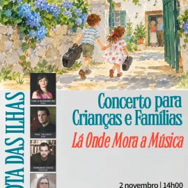HORTÊNSIA MUSIC FESTIVAL CHEGA A SÃO JORGE COM CONCERTO ESPECIAL PARA CRIANÇAS E FAMÍLIAS