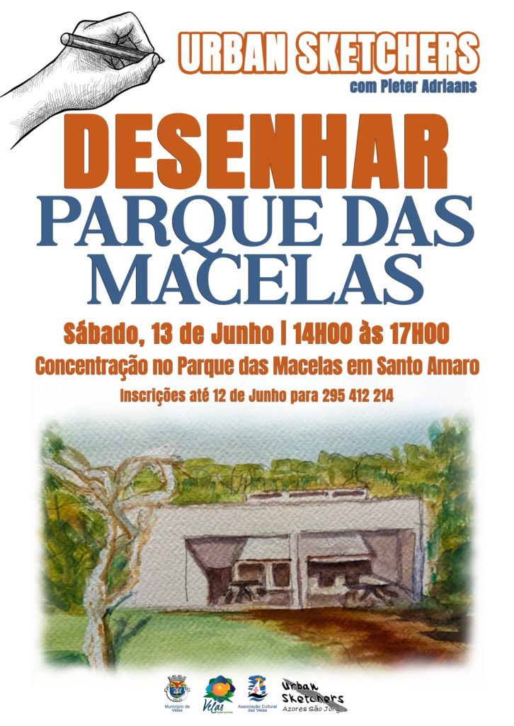 URBAN SKETCHERS – ATIVIDADE DE JUNHO