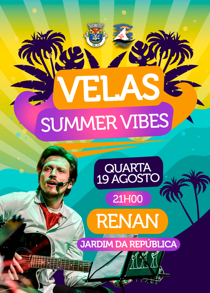 O JARDIM DA REPÚBLICA RECEBE NO DIA 19 DE AGOSTO O EVENTO “VELAS SUMMER VIBES”