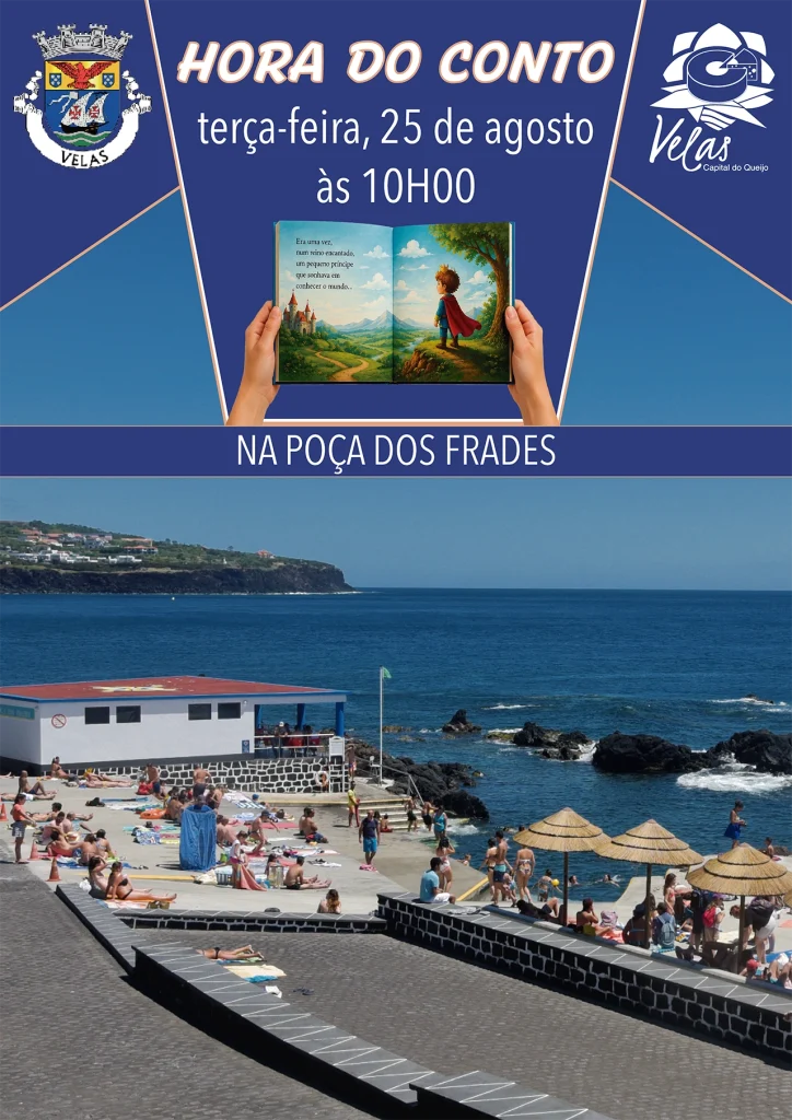ATIVIDADE “HORA DO CONTO” DECORRE NA ZONA BALNEAR POÇA DOS FRADES