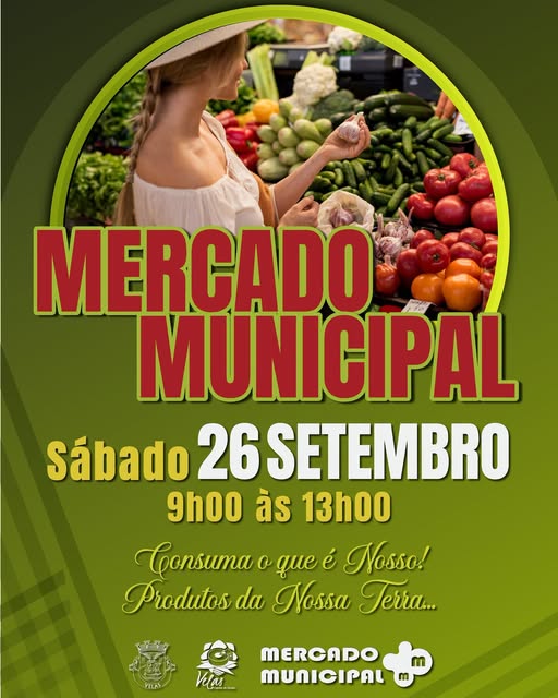 MERCADO MUNICIPAL ABRE PORTAS DIA 26 DE SETEMBRO