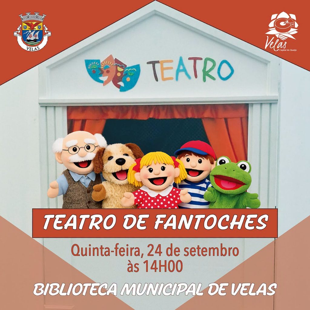BIBLIOTECA MUNICIPAL RECEBE TEATRO DE FANTOCHES